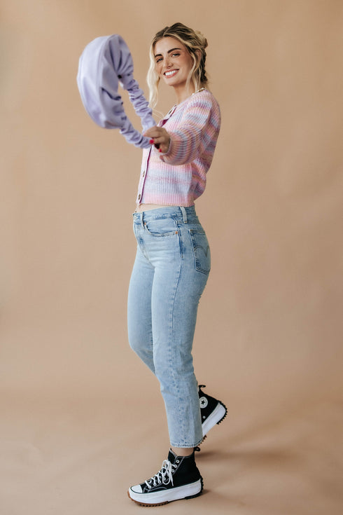 She's All That Cardigan // Lavender